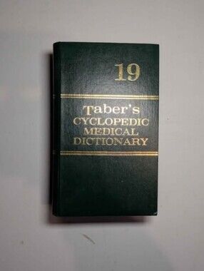 Taber's Cyclopedic Medical Dictionary - Edition 14 (1981, Hardcover) - Good